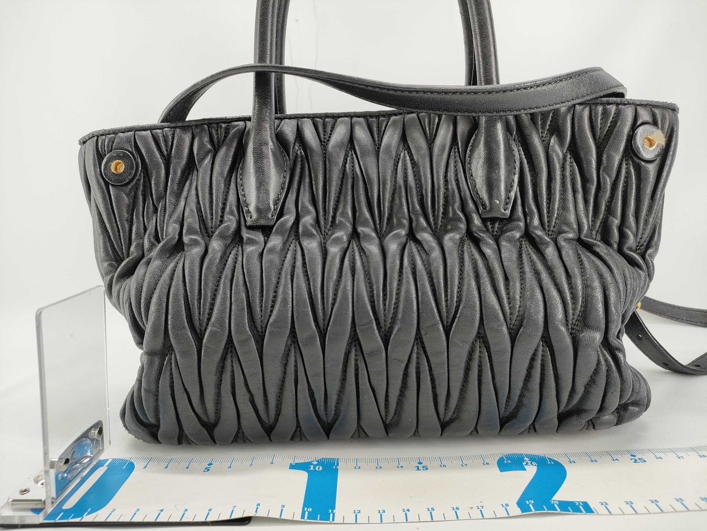 Miu Miu 2-Way Matelasse Handbag