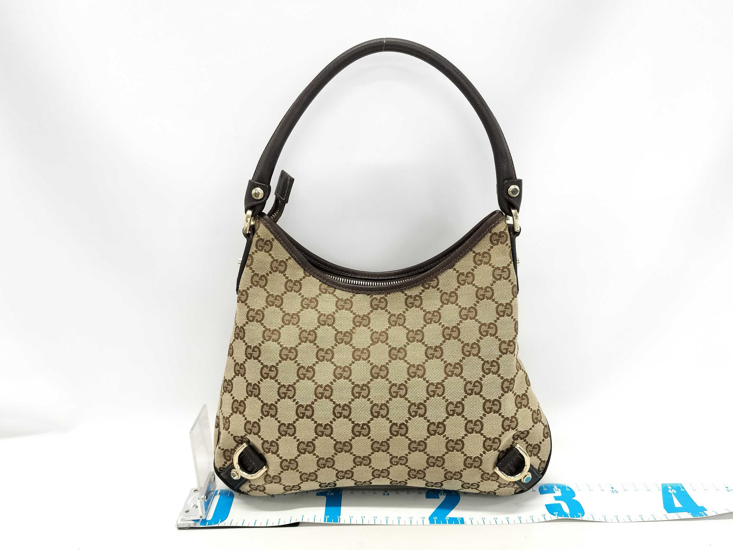 GUCCI Gucci Abbey One Shoulder Handbag GG Canvas 130738 Handbag