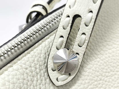 FENDI FENDI Celeria by The Way 2WAY Medium White Tobag