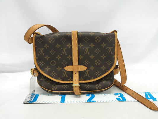 LOUIS VUITTON Louis Vuitton LOUIS VUITTON Monogram Saumur 30 Shoulder Bag M42256 Shoulder Bag