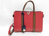 LOUIS VUITTON Very Tote MM Monogram Red M42889 IC Chip Compatible Handbag