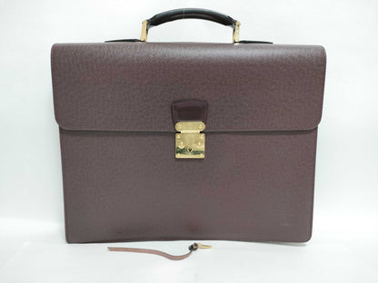 LOUIS VUITTON Louis Vuitton Moscova Taiga Acajou M30036 RI1012 Business Bag
