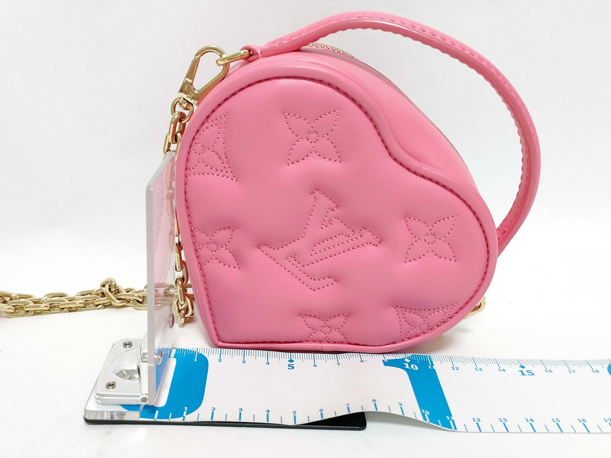 LOUIS VUITTON LOUIS VUITTON Louis Vuitton Heart Chain Shoulder Bag Handbag