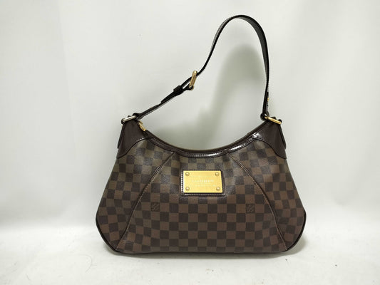 LOUIS VUITTON Damier Thames GM Shoulder Bag N48181