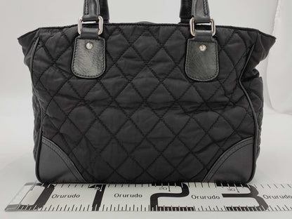 CHANEL Paris New York Canvas Leather Combo Tote Bag Black No. 12 12242799 Tote Bag