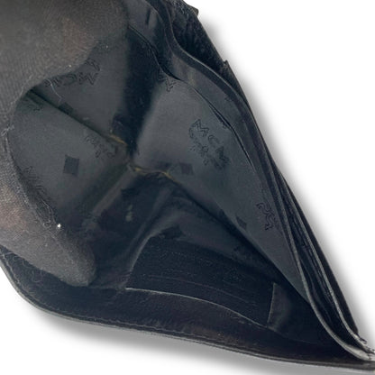 MCM MCM Folding Wallet Black Wallet