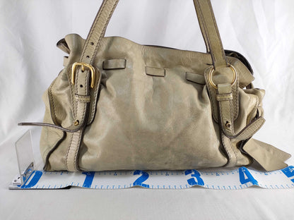 miu miu miu miu vitellolux 2way handbag shoulder bag gathered handbag