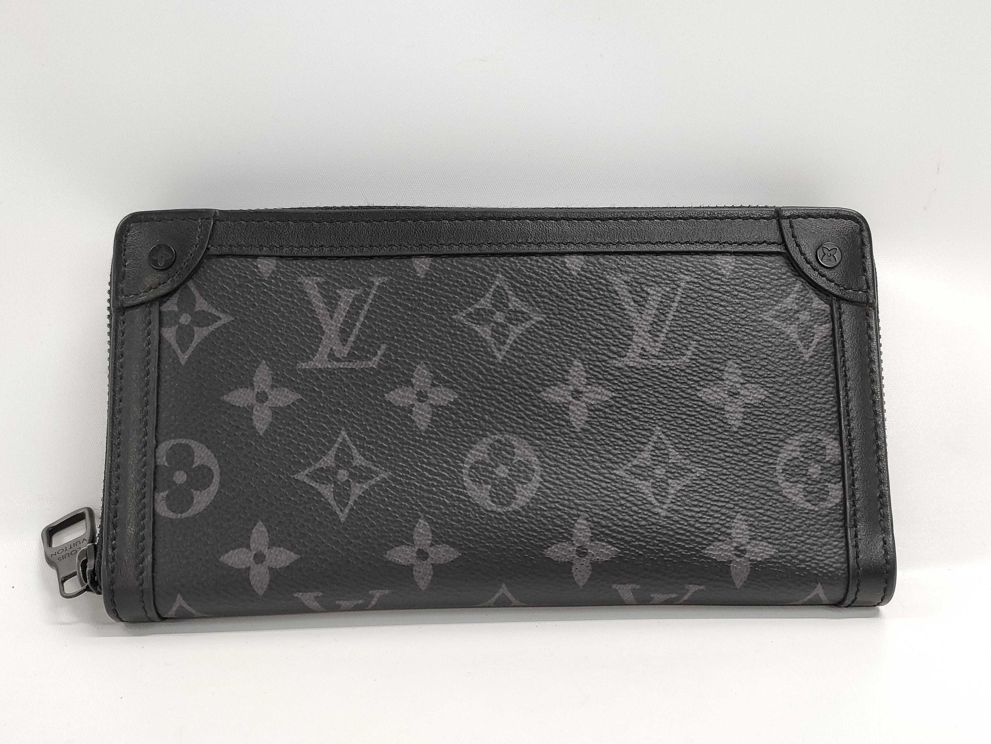 LOUIS VUITTON Trunk Zippy Wallet Monogram Eclipse M80558 Wallet