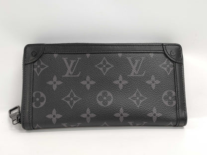 LOUIS VUITTON Trunk Zippy Wallet Monogram Eclipse M80558 Wallet