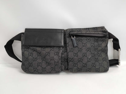 GUCCI GG Supreme 28566 Body Bag Waist Pouch Bag