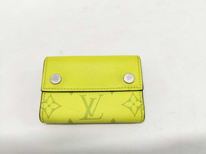 LOUIS VUITTON Louis Vuitton Discovery Compact Wallet Yellow M67629 Wallet