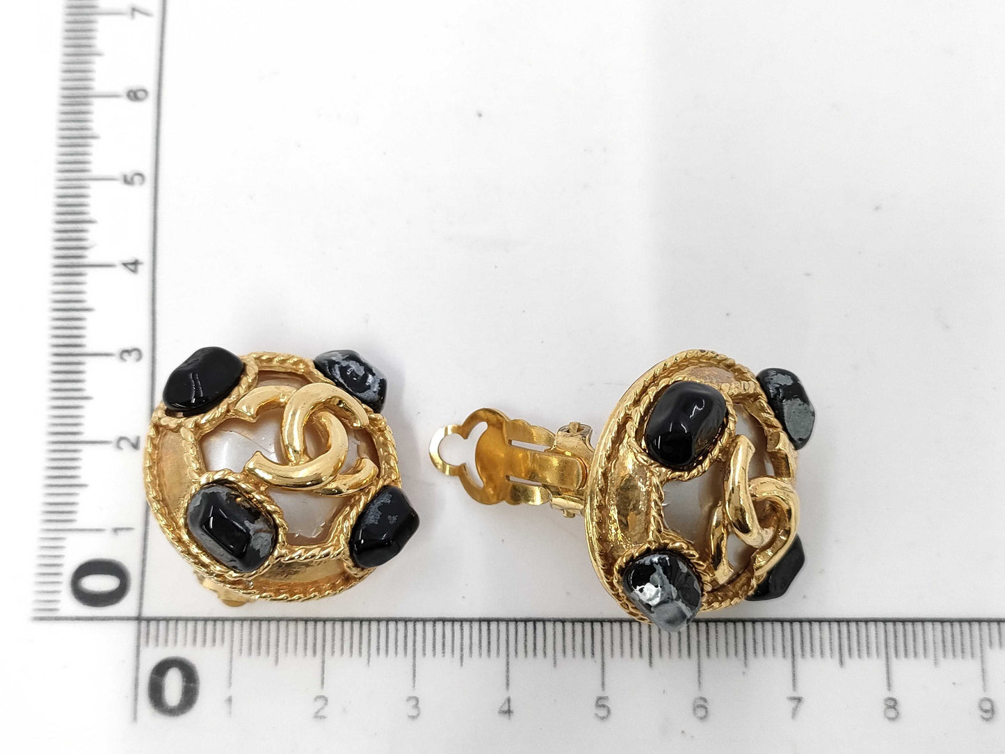 CHANEL Pearl Earrings Earrings