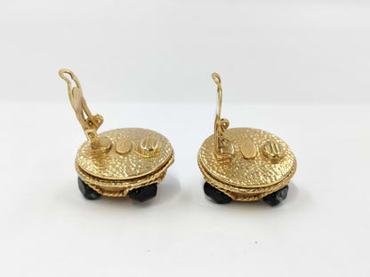 CHANEL Pearl Earrings Earrings