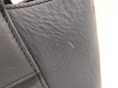 CELINE CELINE Belt Bag 2way Handbag Navy Leather Handbag