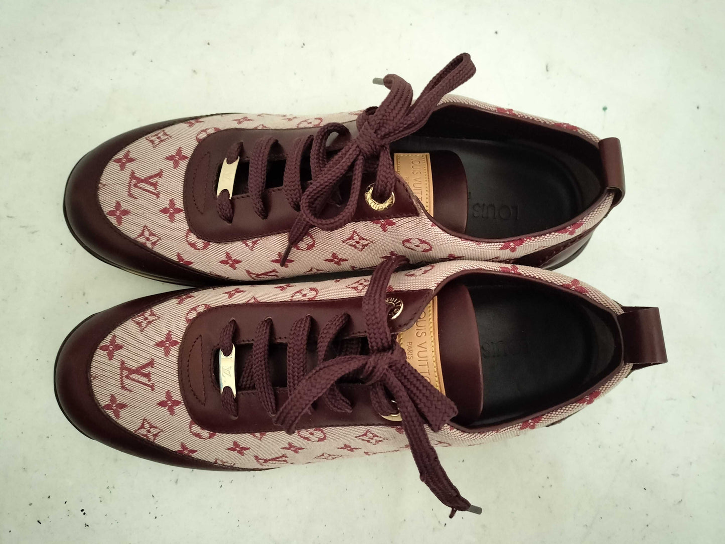 LOUIS VUITTON Monogram Mini Monogram Mini Sneakers #37 Sneakers