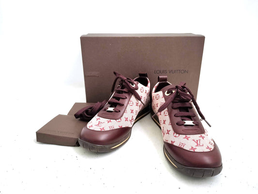LOUIS VUITTON Monogram Mini Monogram Mini Sneakers #37 Sneakers