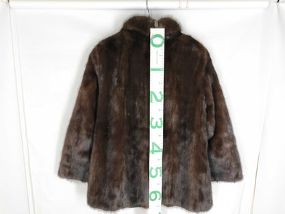 Mink fur coat