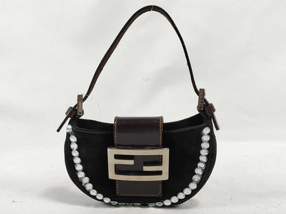 FENDI Beaded Mamma Bucket Handbag