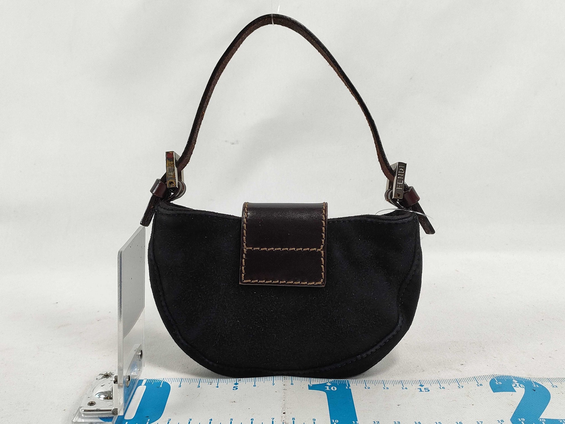 FENDI Beaded Mamma Bucket Handbag