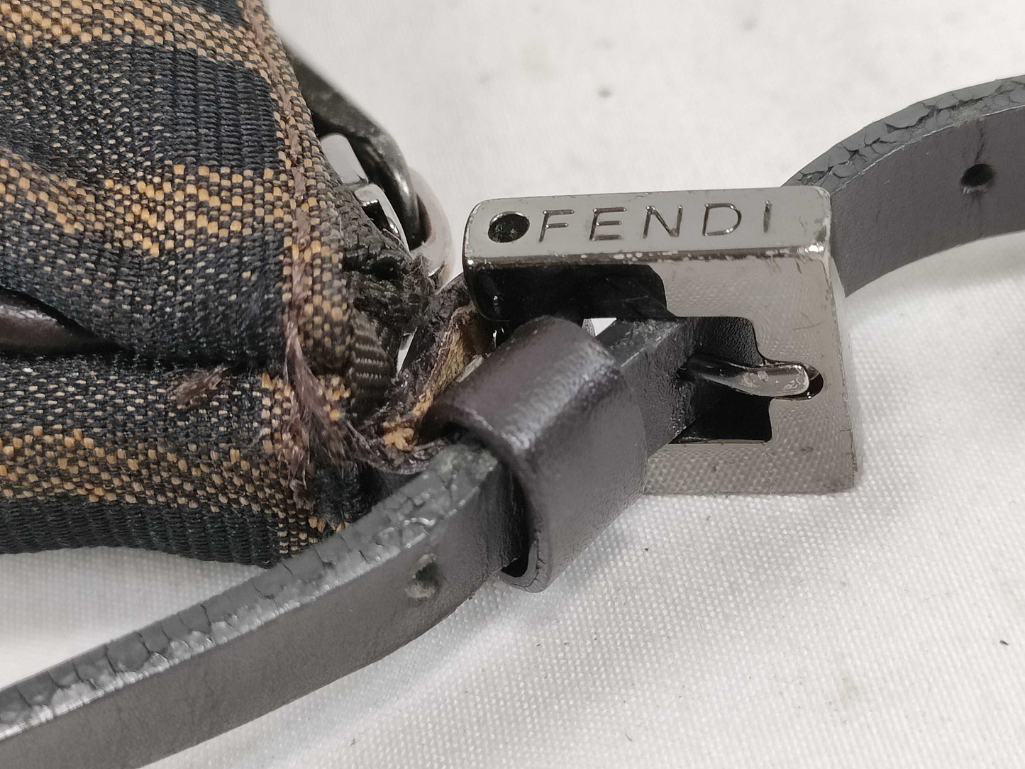 FENDI Zucca Pattern Zucca Handbag Handbag