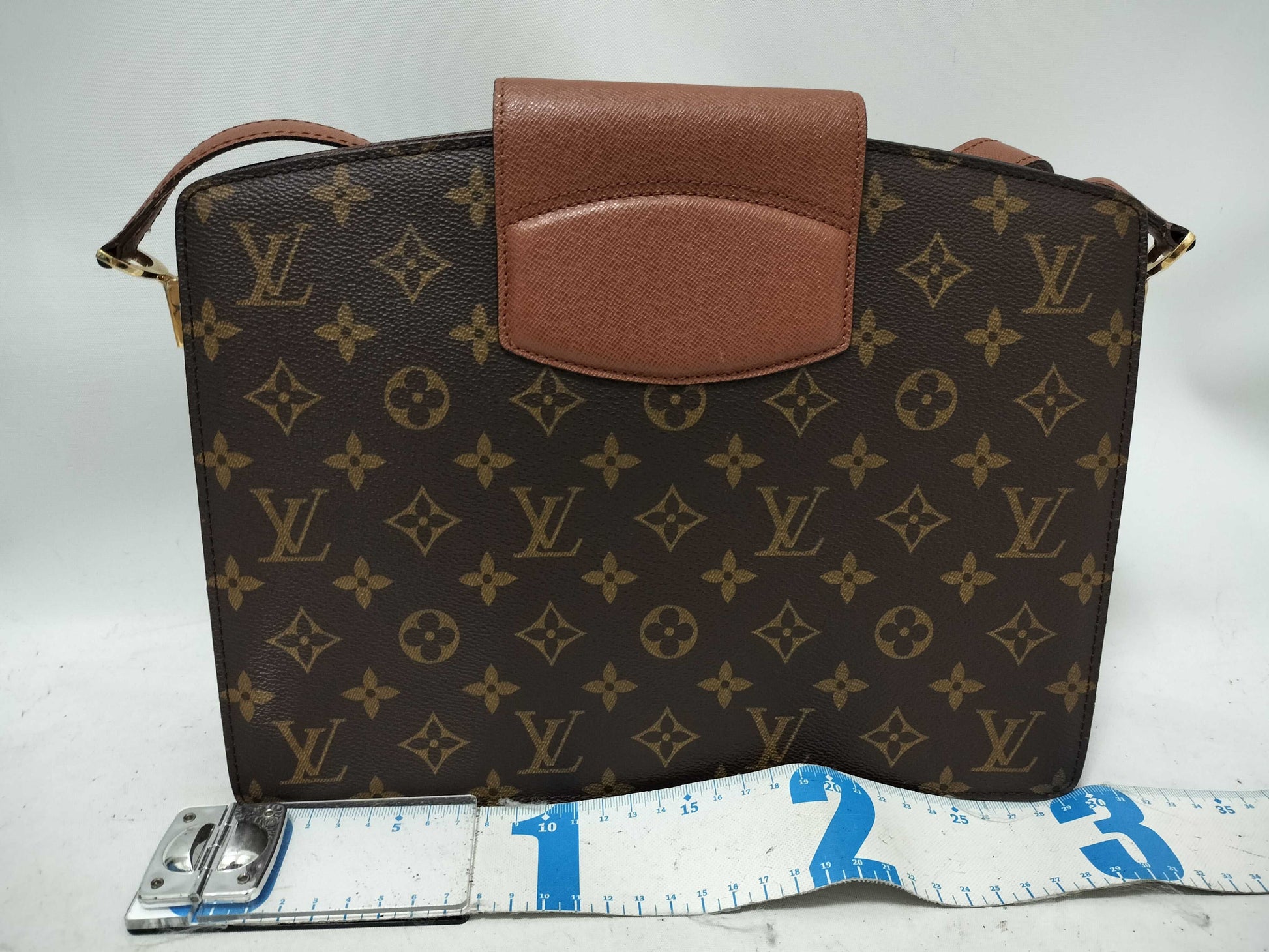 LOUIS VUITTON Monogram Louis Vuitton M51375 Courcelle VI0975 Shoulder Bag