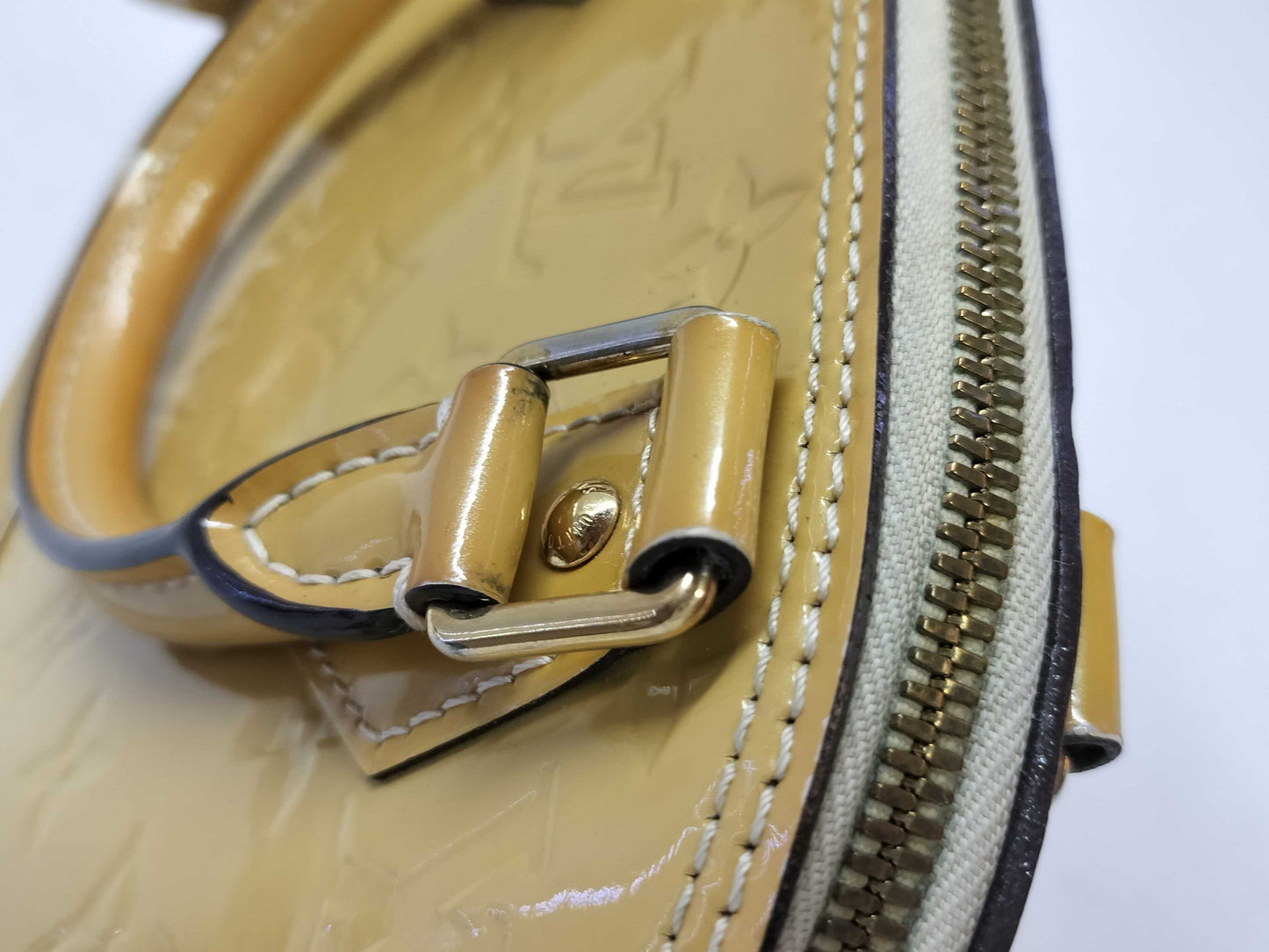 LOUIS VUITTON Louis Vuitton Enamel Alma BB Shoulder Bag Handbag