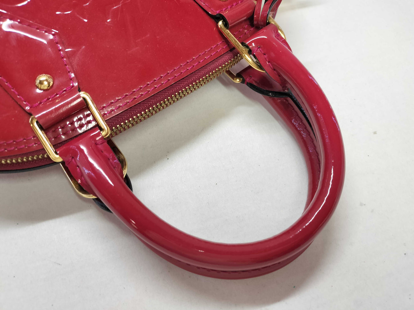 LOUIS VUITTON Louis Vuitton Enamel Alma BB Shoulder Bag Handbag