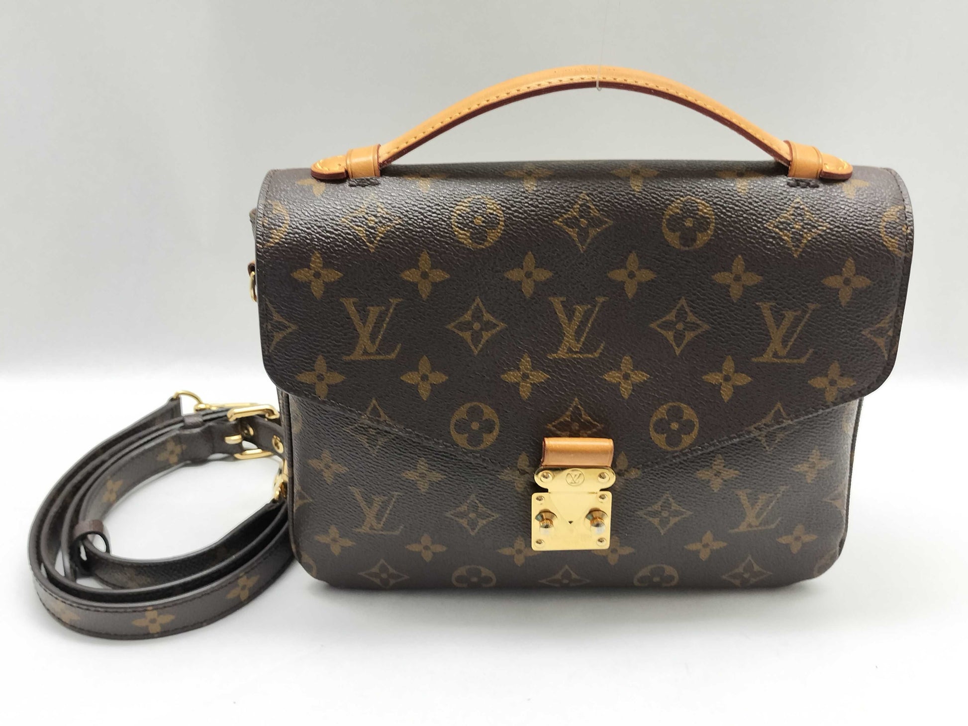 LOUIS VUITTON Monogram Louis Vuitton Message Shoulder Bag Shoulder Bag