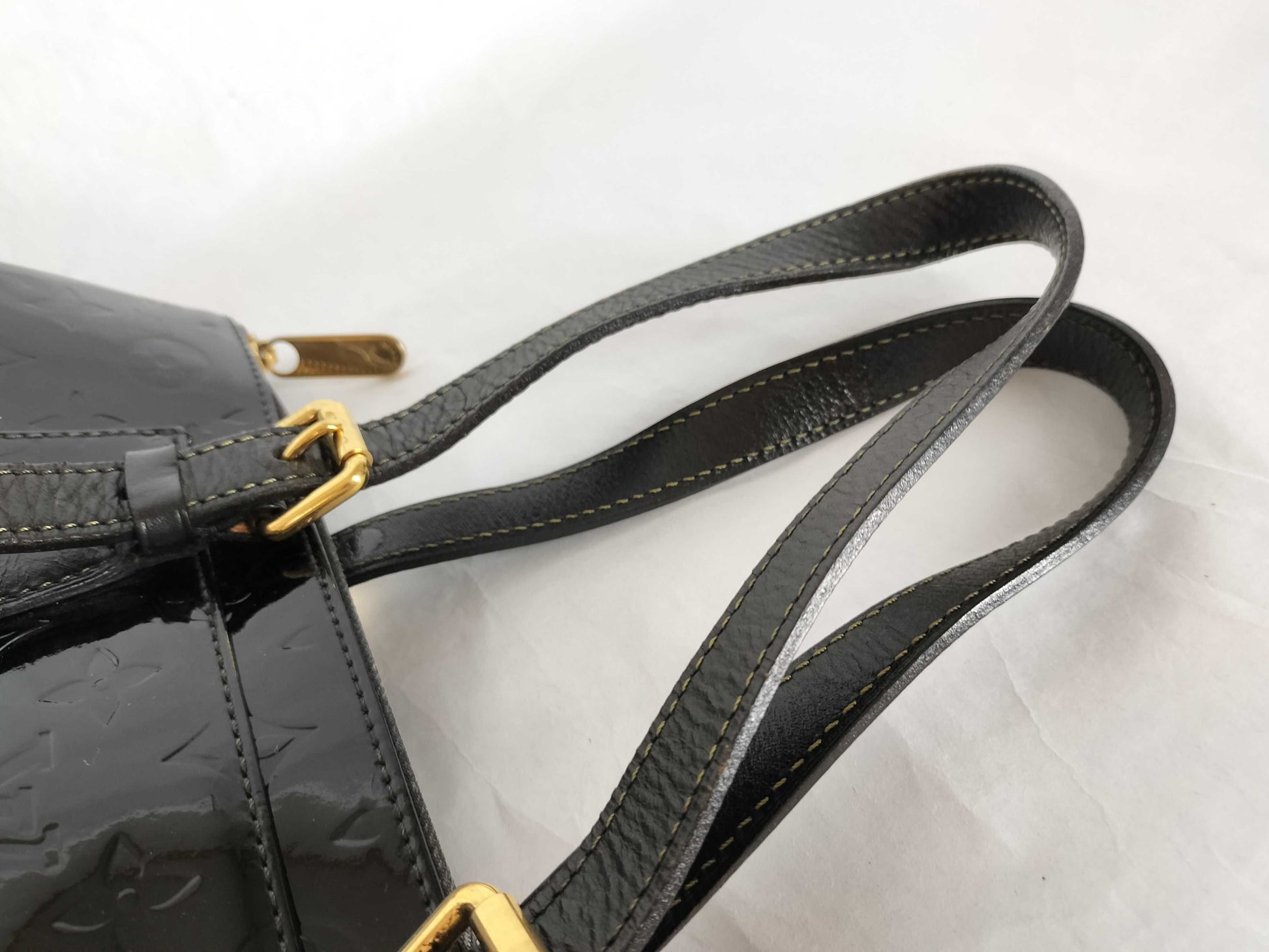 LOUIS VUITTON Vernis Louis Vuitton Enamel Hand Shoulder Bag Handbag