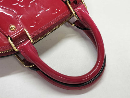 LOUIS VUITTON Vernis Louis Vuitton Enamel Alma BB Shoulder Bag Handbag
