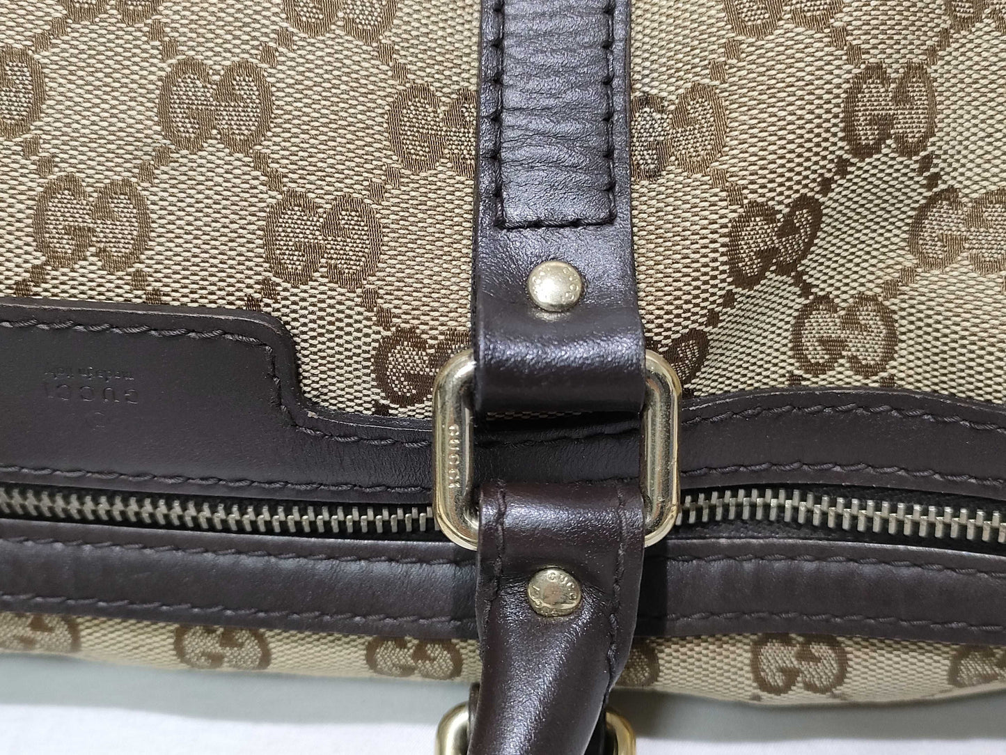 GUCCI GG Canvas Gucci Boston Bag Boston Bag