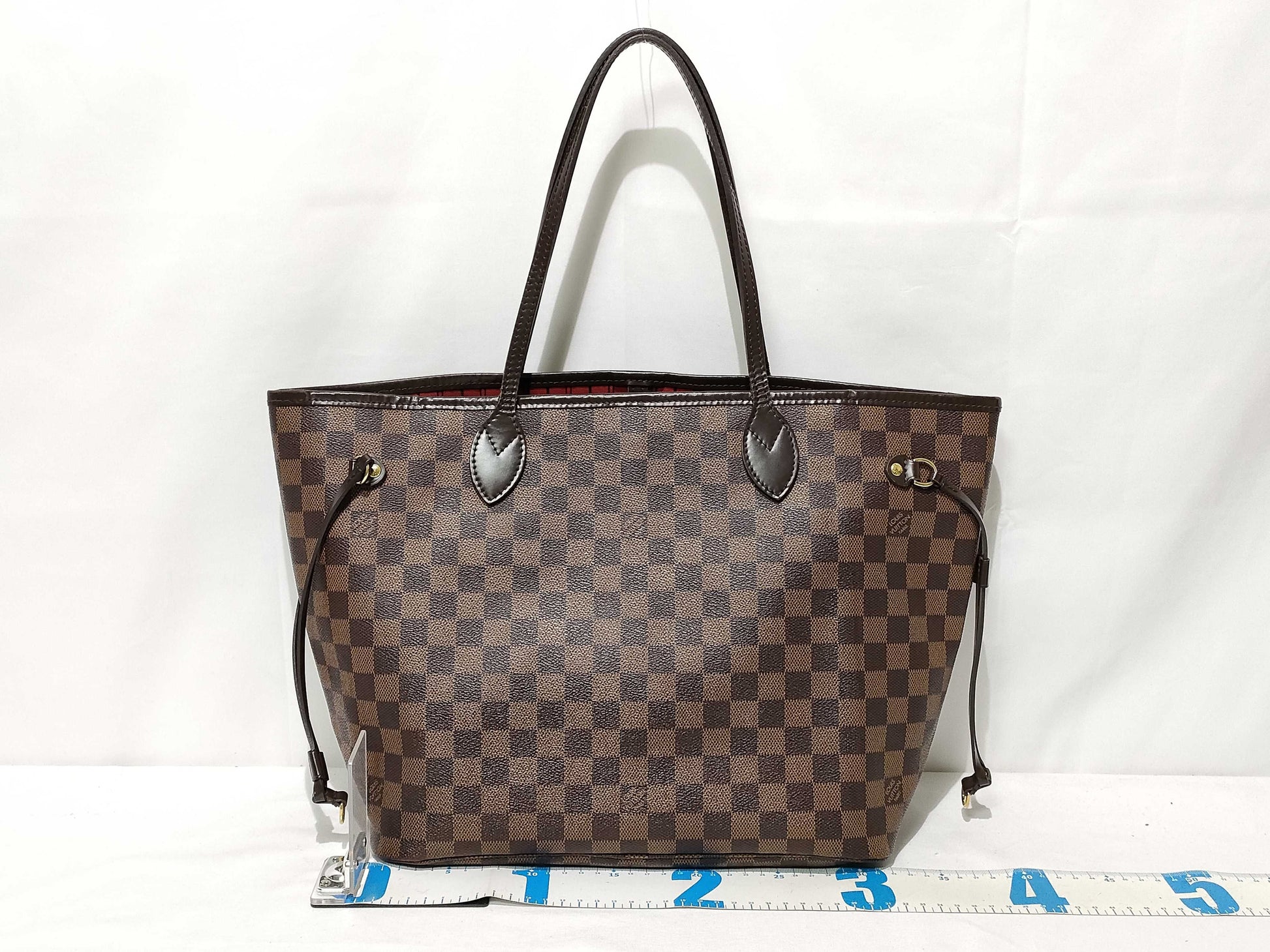 LOUIS VUITTON Damier Louis Vuitton Never Full Tote Bag