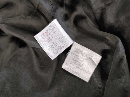 MaxMara MAX&Co. Angora Maxi Length Black Coat Size 40 Coat