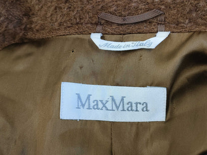 MaxMara MaxMara Alpaca Mohair Shaggy Coat Long Size 40 Coat