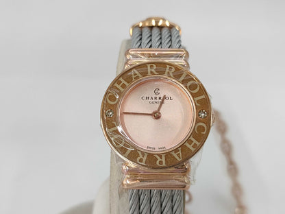 CHARRIOL 028PCD2.540.565 P01035 Quartz Pink Dial Women's Watch