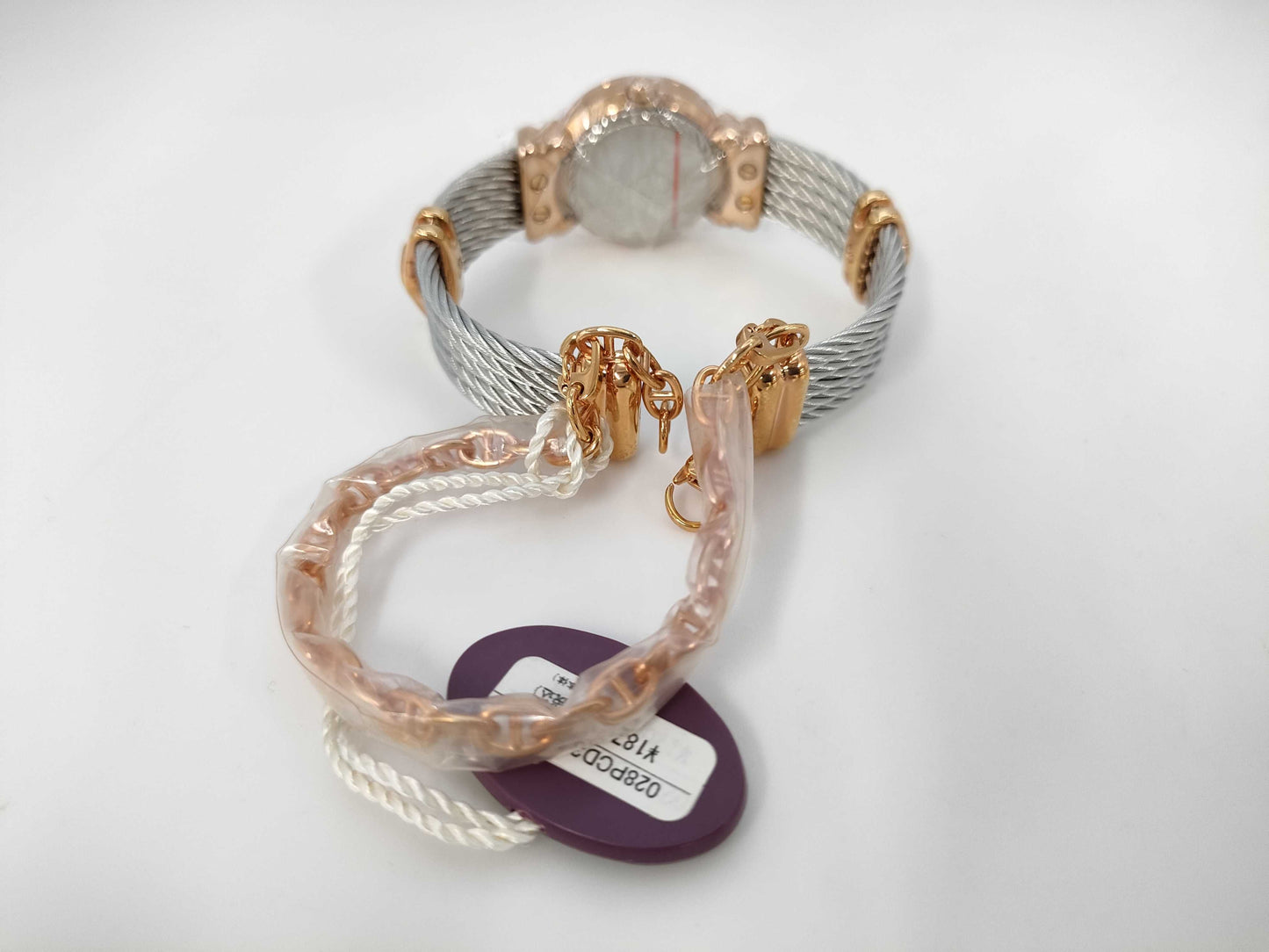 CHARRIOL 028PCD3.540.566 P00222 Quartz Purple Dial Women's Watch