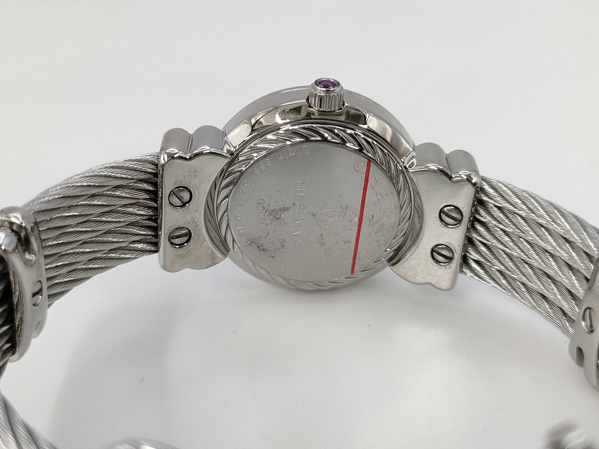 CHARRIOL 028SPI.540.553 G05853 Quartz Purple Shell Dial Women's Watch