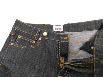 Vivienne Westwood Vivienne Westwood Orb Logo Embroidered Denim Pants