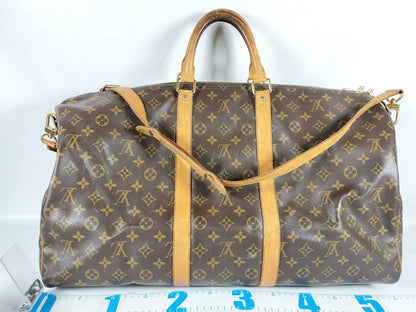 LOUIS VUITTON Monogram Louis Vuitton Keepall Bandouliere Boston Bag