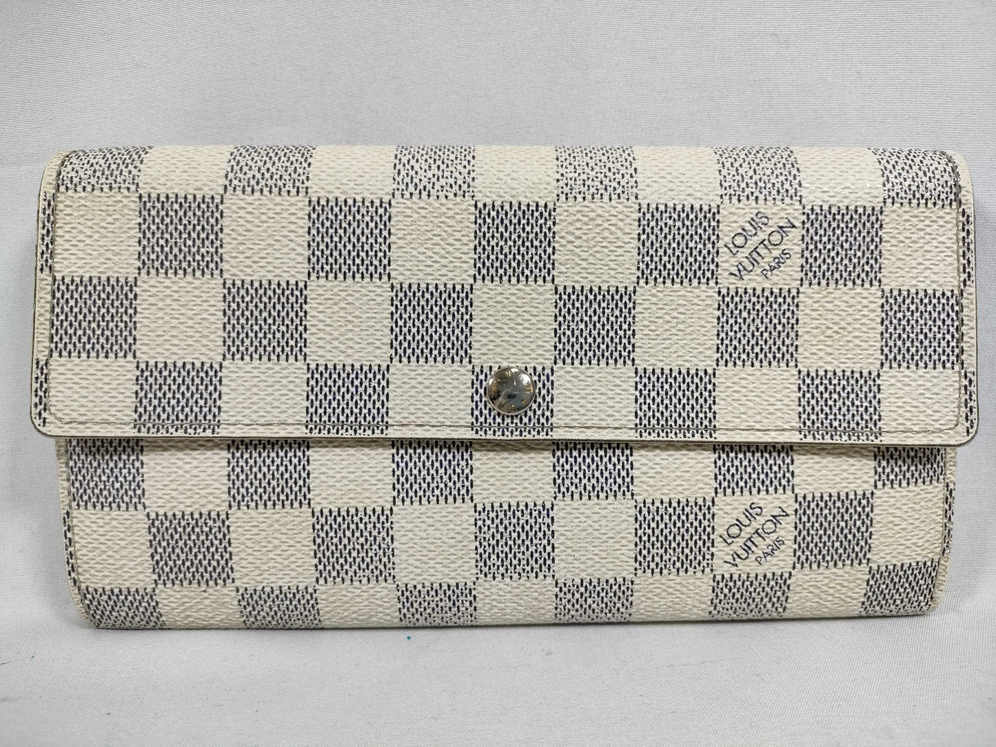 LOUIS VUITTON Damier Azur Louis Vuitton Damier Wallet Wallet