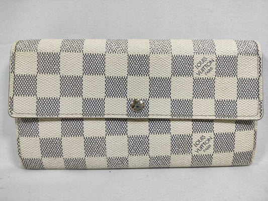 LOUIS VUITTON Damier Azur Louis Vuitton Damier Wallet Wallet