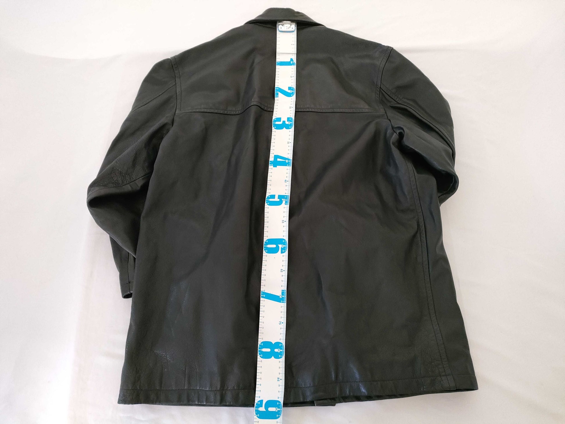 COACH Leather Jacket Black XL D6K 0975 Jacket