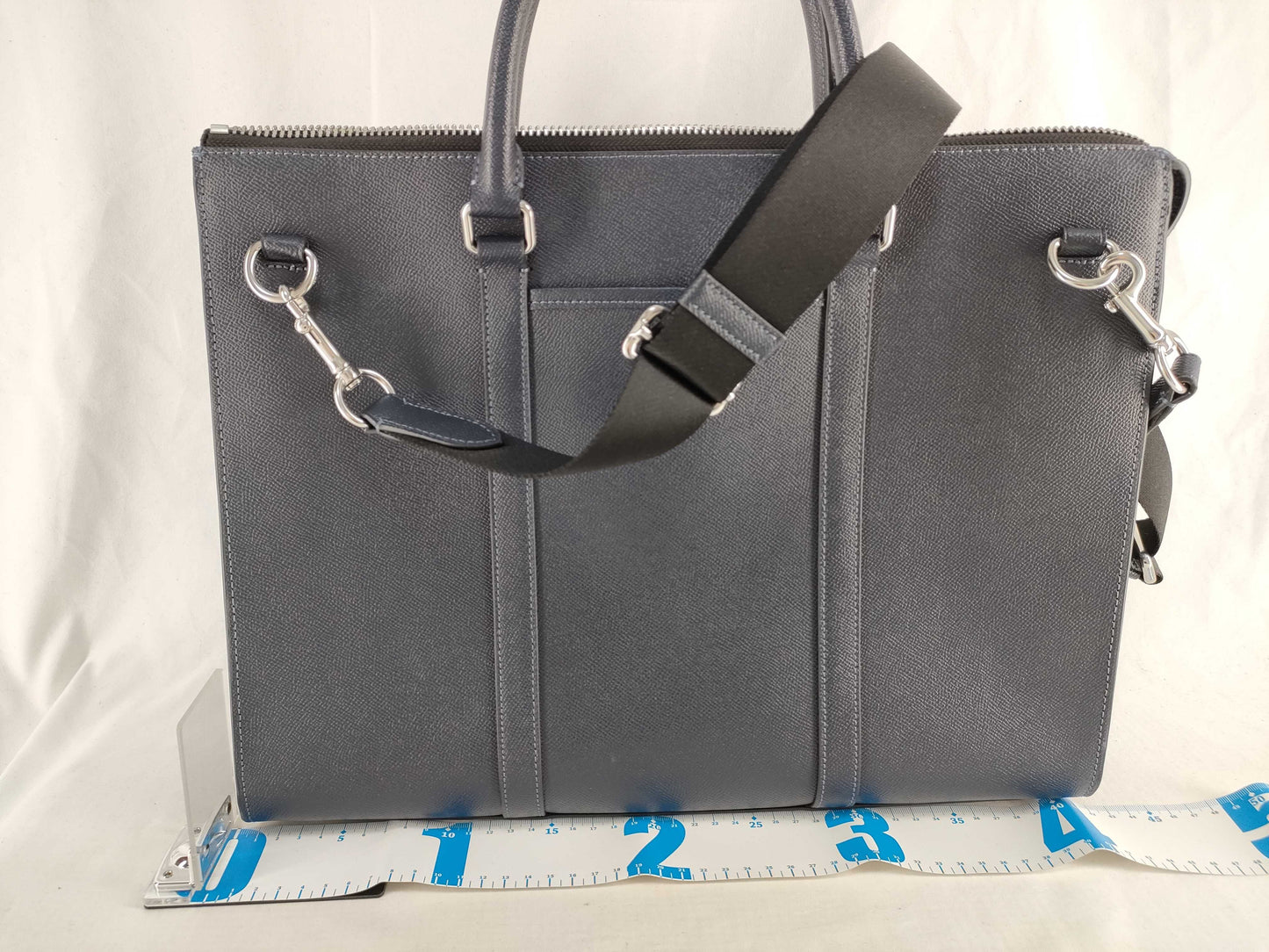 COACH Business Bag with 2way Shoulder Navy J2461 CE439 Business Bag