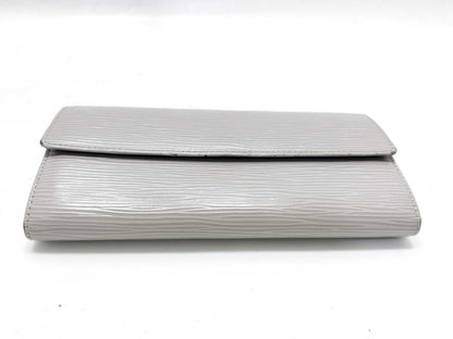 LOUIS VUITTON Epi Vuitton M60318 Portefeuil Sarah Epi Leather Grey Wallet