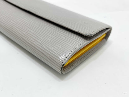 LOUIS VUITTON Epi Vuitton M60318 Portefeuil Sarah Epi Leather Grey Wallet