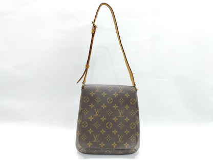LOUIS VUITTON Monogram LV/Vuitton M51258/Musette Salsa Short Shoulder Bag Monogram Shoulder Bag