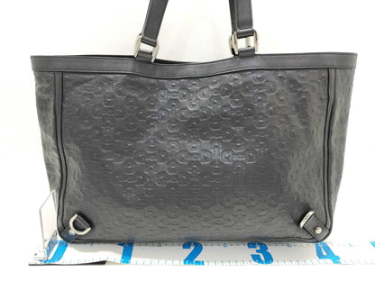 GUCCI Gucci 293580 Tote Bag Black PVC Tote Bag