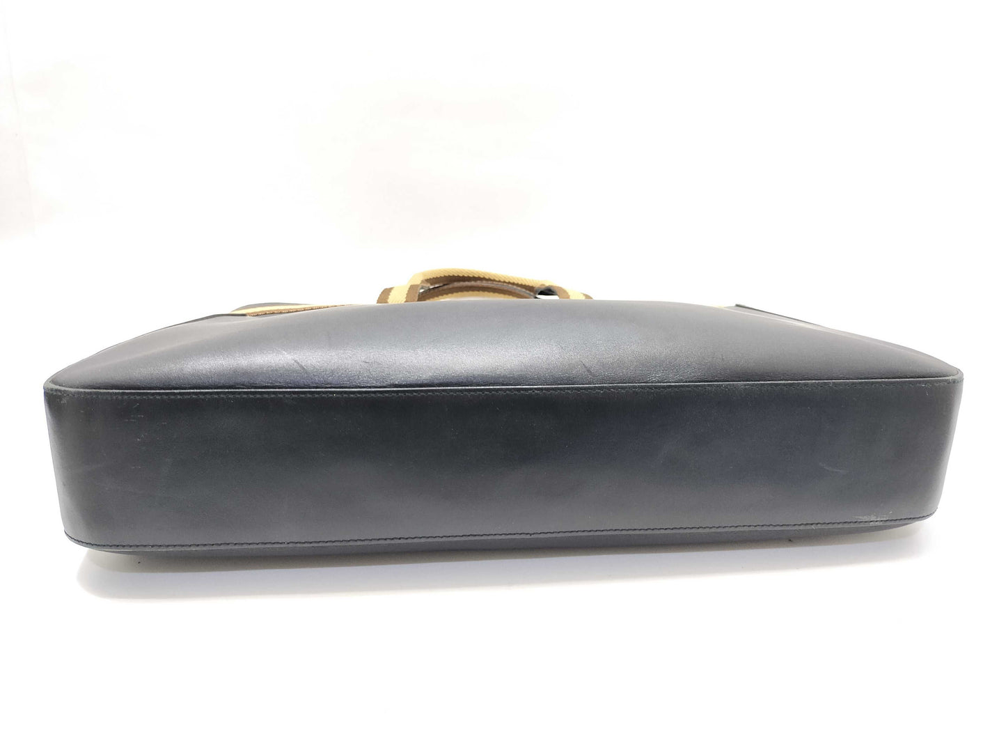 GUCCI Gucci 002 1134 Tote Bag Leather Black Tote Bag