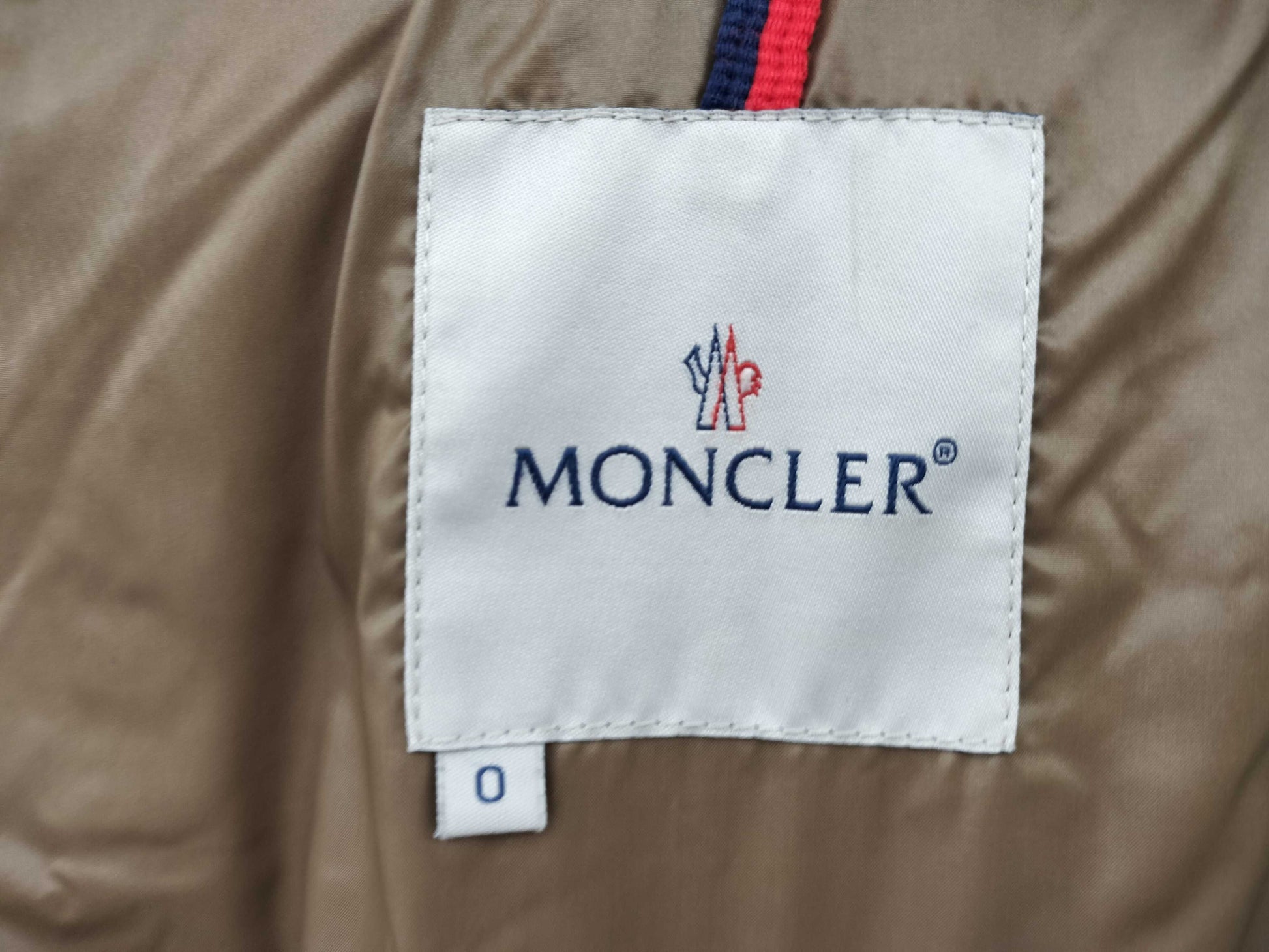 MONCLER Moncler Down Navy Coat