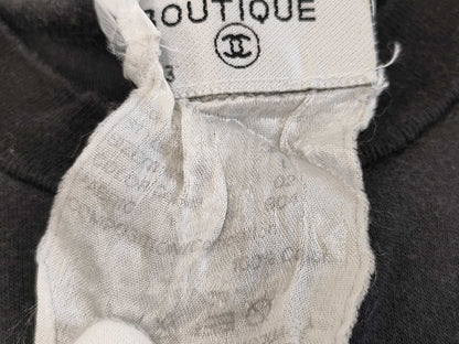 CHANEL T-Shirt Black Size L T-Shirt